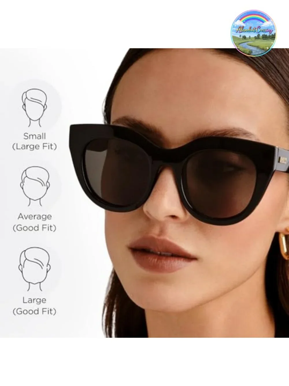 Le Specs Air Heart Cat Eye Sunglasses Scratch-Resistant UV Protection
